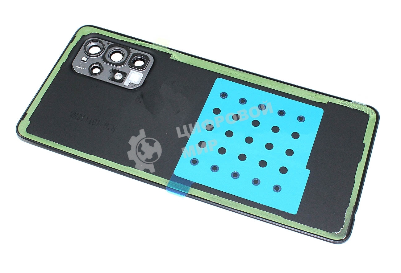 Задняя крышка для Samsung A72 черный