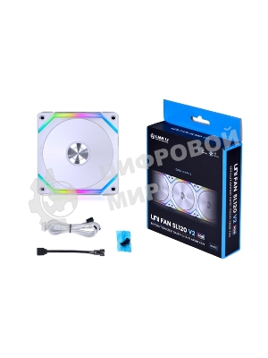 Вентилятор для корпуса Lian-Li SL V2 120 G99.12SLV21W.00 белый 120мм 1600rpm 29dB 4-pin