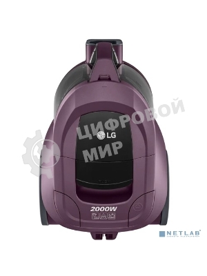 Пылесос LG VC5420NHTCW фиолетовый, 380/2000 Вт, уборка сухая, пылесборник контейнер 1.3 л