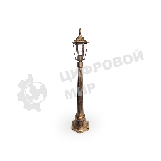 Светильник Ambrella light ST2039 GD/BK/CL золото/черный/прозрачный IP54 E27 max 40W D150*1100