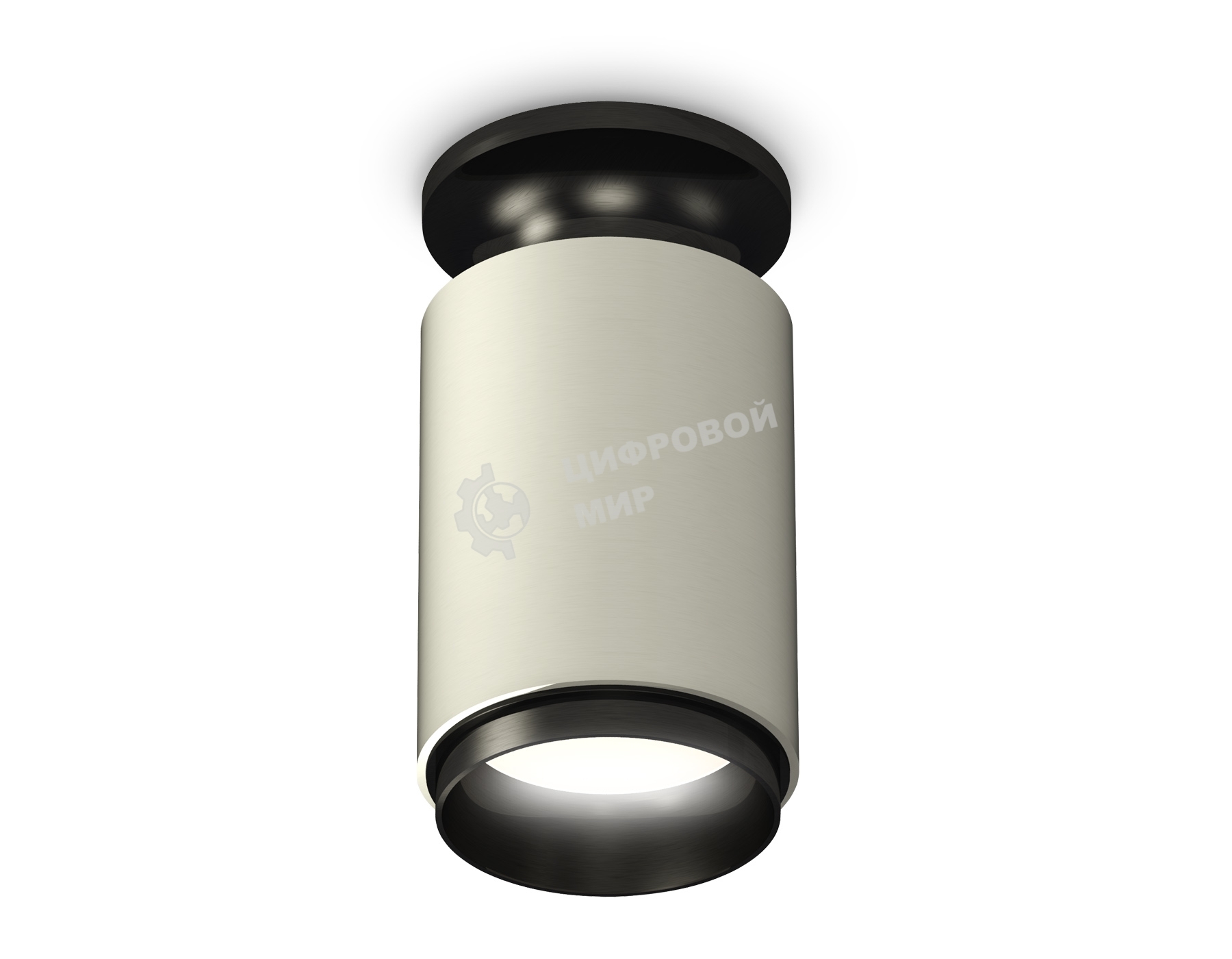 Светильник Ambrella Light XS6314080 SGR/PBK серый песок/черный полированный MR16 GU5.3 (N6902, C6314, N6121)