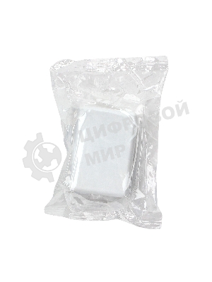 Розетка телефонная TA-102 RJ-11 (6P4C) внешняя 2 порта, белый