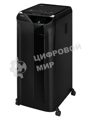 Шредер Fellowes AutoMax 600M черный (секр.P-5)/фрагменты/600лист./83лтр./скрепки/скобы/пл.карты