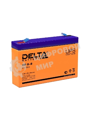 Батарея для ИБП Delta HR 6-9 (634W) (6V, 9Ah)