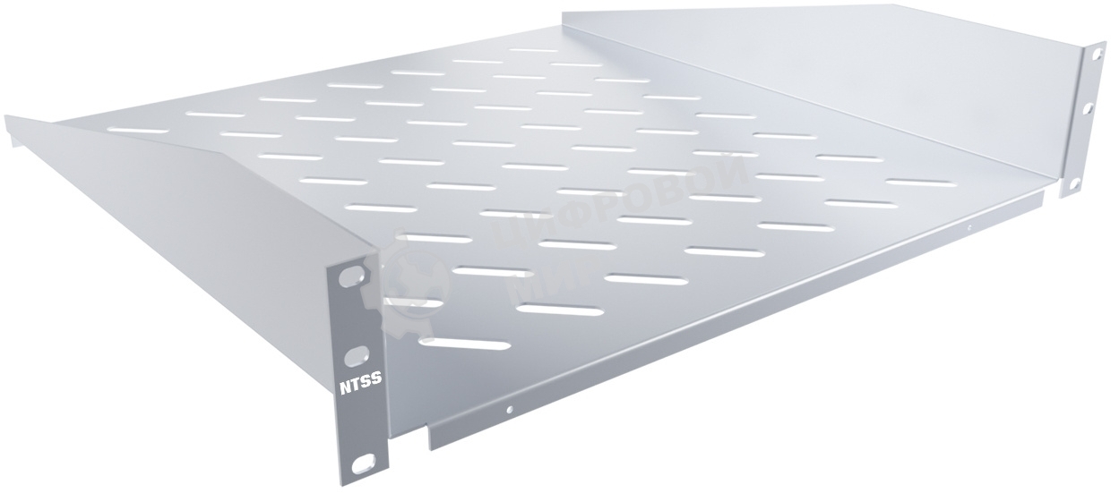 Полка стационарная NTSS NTSS-FF-450 1U нагр.:20кг. 19