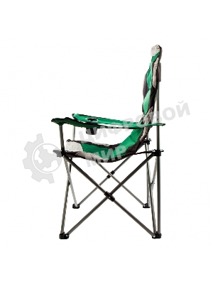 Кресло складное Palisad Camping с подлокотниками и подстаканником 60x60x110/92 см