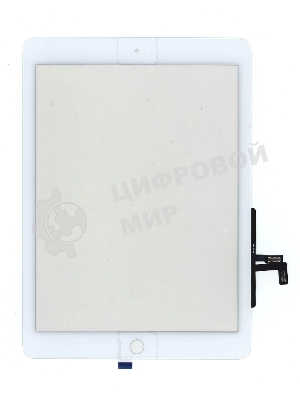 Сенсорное стекло (тачскрин) для iPad Pro 9.7 2017 (A1822, A1823), белое
