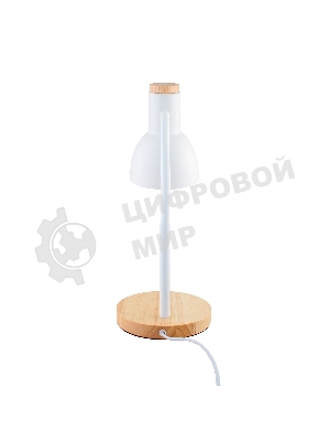 Светильник настольный СТАРТ CT84, E27, до 40Вт, 1,5м, белый