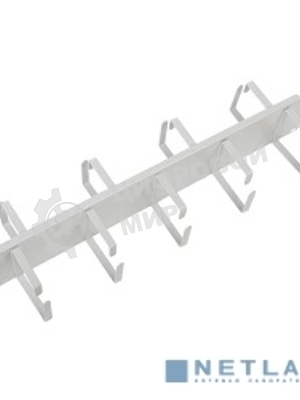 Органайзер кабельный горизонтальный двусторонний 19