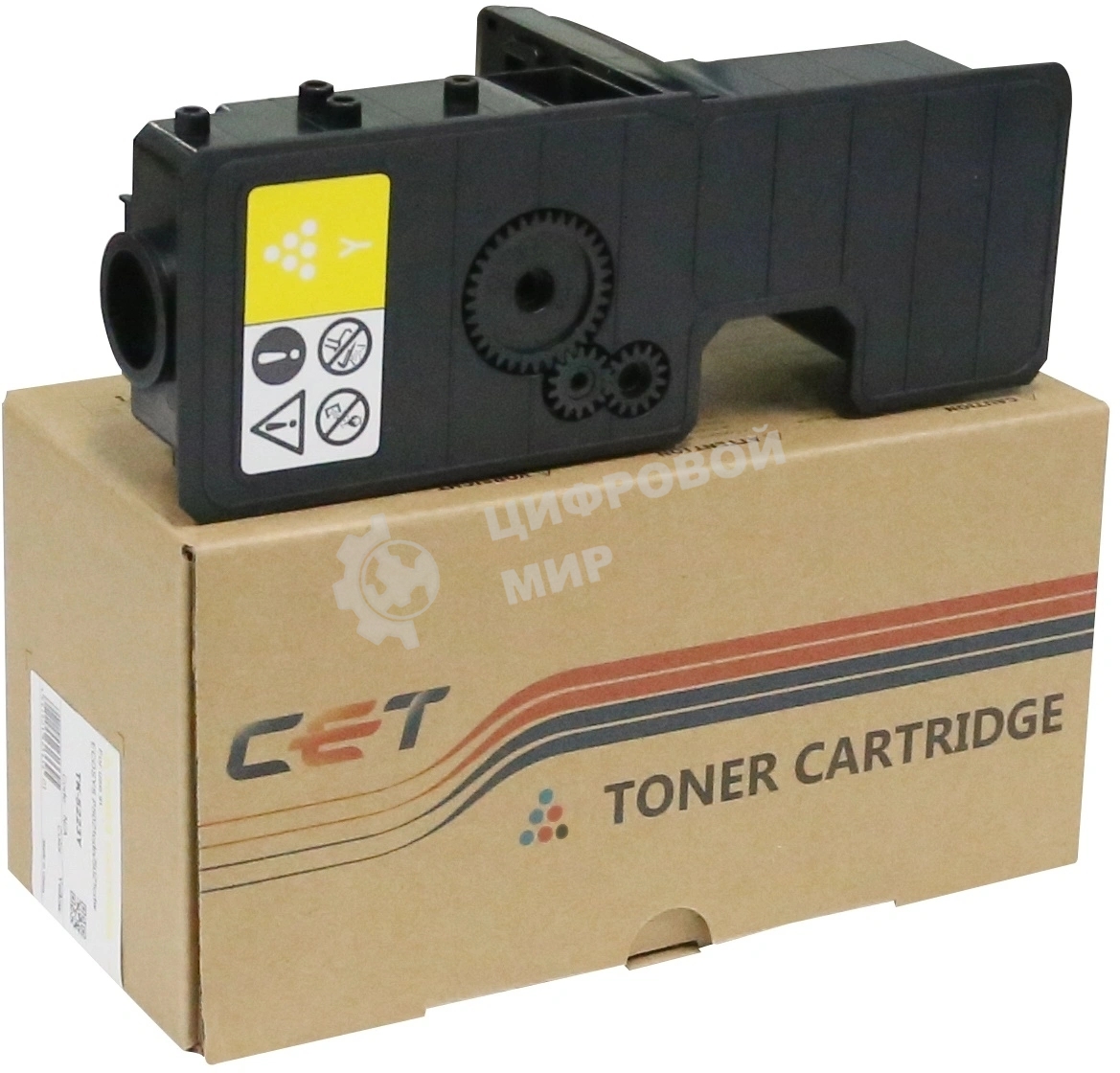Картридж лазерный CET CET141136R TK-5220Y желтый (1200 стр.) для Kyocera ECOSYS P5021cdn/M5521cdn