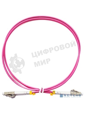 Шнур оптический Cabeus FOP-50-OM4-LC-LC-1,5m duplex LC-LC 50/125 мм OM4 1,5м LSZH