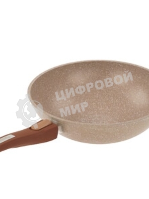 Сковорода ВОК 28 см несъем ручка 