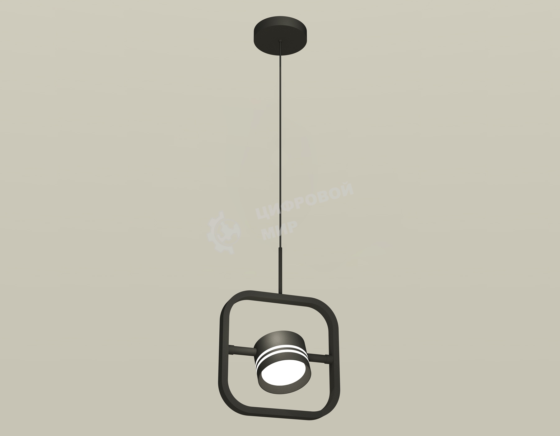 Светильник Ambrella light XB9119154 SBK/FR черный песок/белый матовый GX53 (C9119, N8478)