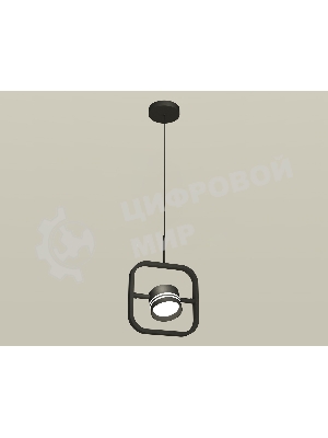 Светильник Ambrella light XB9119154 SBK/FR черный песок/белый матовый GX53 (C9119, N8478)