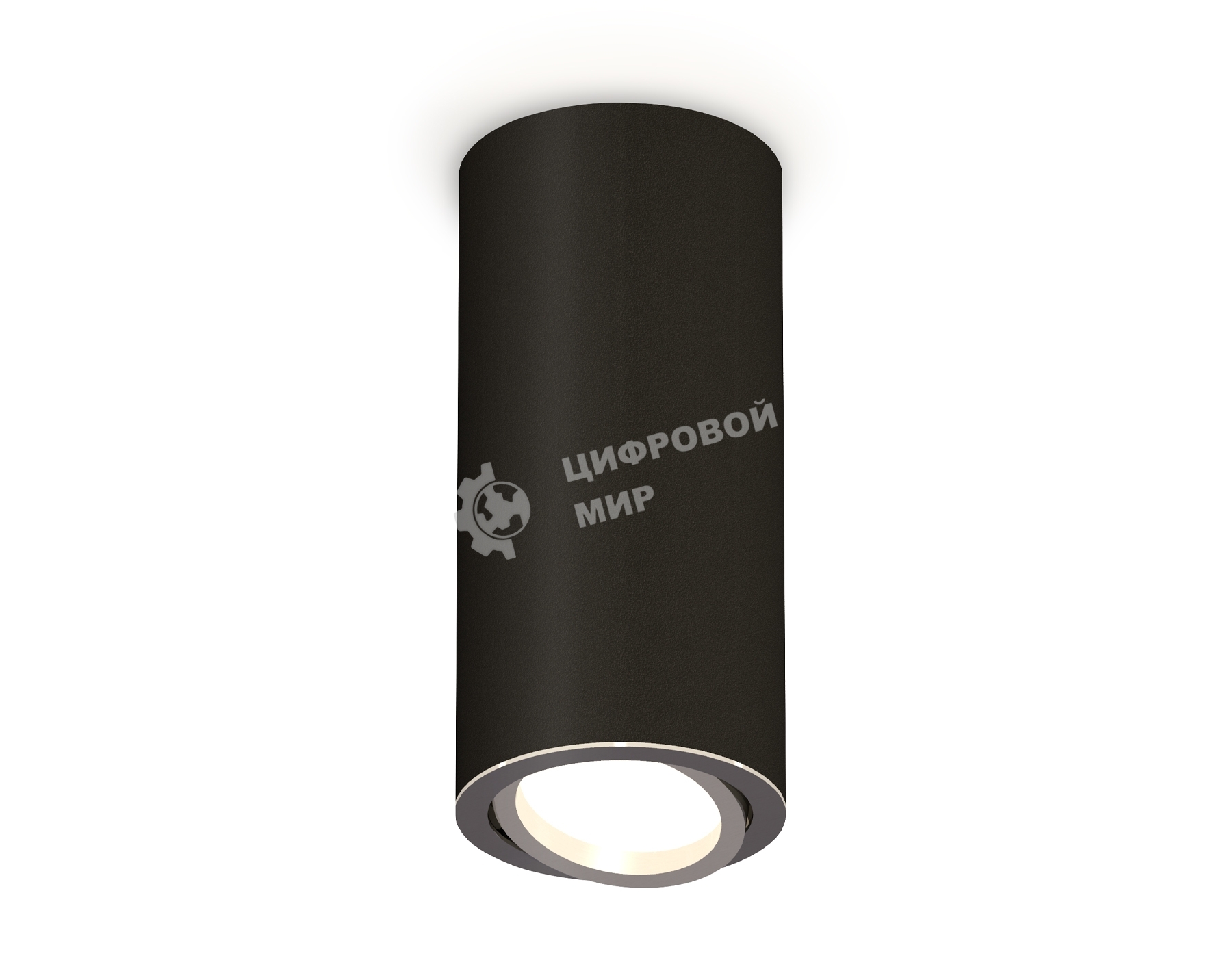 Светильник Ambrella Light XS7443003 SBK/PSL черный песок/серебро полированное MR16 GU5.3 (C7443, N7003)