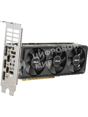 Видеокарта Asus GeForce RTX 5060 LP BRK, NVIDIA RTX 5060, 8Gb, GDDR7, 128 bit, PCI-E 5.0, HDMIx2, DPx1, HDCP, 2580 MHz