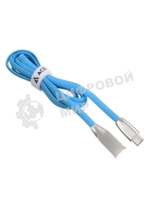 Кабель USB ACD-Infinity Type-C ~ USB-A TPE, 1.2м, синий