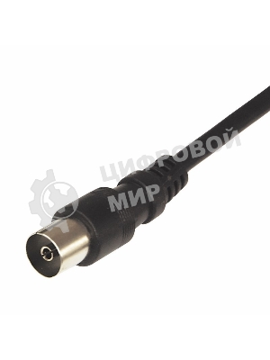 Шнур ТВ гнездо - ТВ штекер, длина 10 м етров, белый Rexant