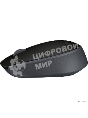 Мышь беспроводная Logitech M171 черный/серый, 1000 dpi, радиоканал, USB, кнопки - 3