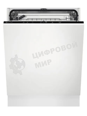 Встраиваемая посудомоечная машина Electrolux KES27200L 60 см, загрузка на 13 комплектов посуды, сенсорное управление, 6 программ