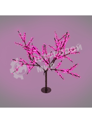 Светодиодное дерево Neon-night Сакура, высота 1,5м, диаметр кроны 1,8м, розовые светодиоды, IP65, понижающий трансформатор в комплекте