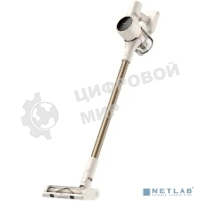 Пылесос вертикальный Dreame R10 бежевый, питание от аккумулятора, 120 Вт, уборка сухая, пылесборник 0.6 л, работа от АКБ max 60 мин