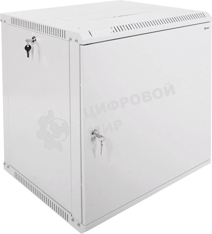 Шкаф ЦМО телекоммуникационный настенный сварной 12U (600 500) съемные стенки, дверь металл