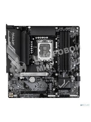 Материнская плата Gigabyte B760M GAMING X WIFI6E GEN5, LGA1700, Intel B760, 4xDDR5, 4xSATA, 2xM.2, 1xPCIe 5.0 x16, 1xPCIe 3.0 x4, 1xHDMI, 1xDP, 1x2.5Gb LAN, Wi-Fi 6E, Bluetooth 5.3, 3xUSB-A 5Gbps, 5xUSB-A 2.0, 3x3.5 мм, 7.1, mATX