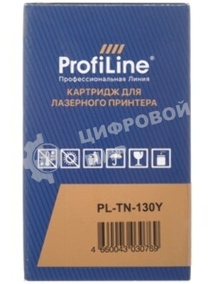 Картридж ProfiLine PL-TN-130Y для принтеров Brother DCP 9042CDN/9045CDN/9040CN/MFC/9840CDW/9440CN/HL/4040CN/4050CDN/4070C 1500 копий Yellow