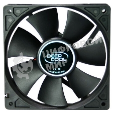 Вентилятор для корпуса DEEPCOOL XFAN 120 черный, 120 мм, 1300 об/мин, 23.7 дБ, 3 pin