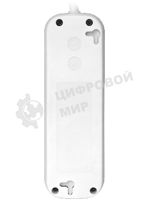 Удлинитель Defender E350 белый 5.0 м, 3 розетки 