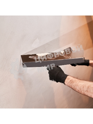 Шпатель фасадный Rexant 450 мм нержавеющая сталь, пластмассовая рукоятка