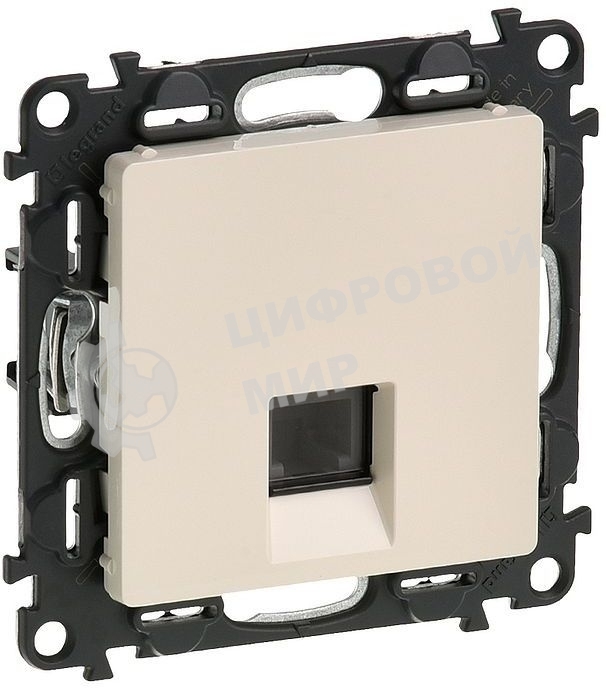 Розетка телефонная Legrand Valena Life (753538) скрыт. слоновая кость
