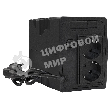 Источник бесперебойного питания ExeGate Power Smart ULB-1000.LCD.AVR.2SH 1000VA/550W, LCD, AVR, 2*Schuko, черный