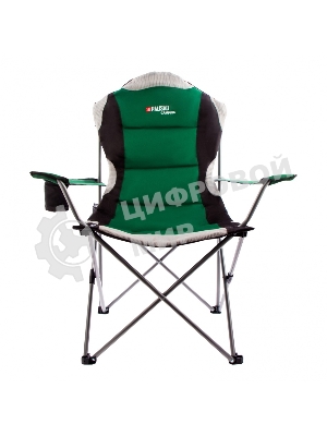 Кресло складное Palisad Camping с подлокотниками и подстаканником 60x60x110/92 см