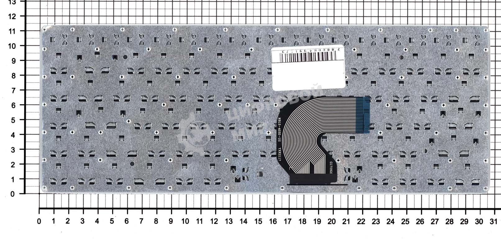 Клавиатура для ноутбука Asus Vivobook E403 E403SA E403NA черная