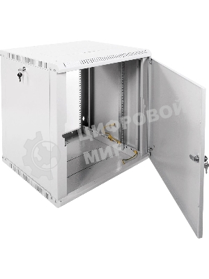 Шкаф ЦМО телекоммуникационный настенный сварной 12U (600 500) съемные стенки, дверь металл