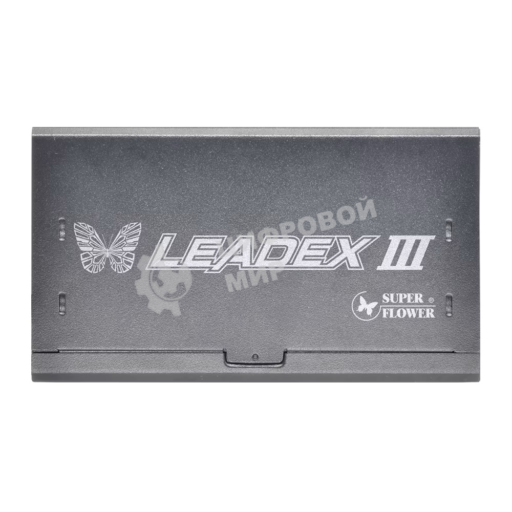 Блок питания 750Вт/Power Supply Super Flower Leadex III Gold ATX 3.1, 750W, ATX, 140мм, 6xSATA, 2xPCI-E(6+2), 1xPCI-E 16, APFC, 80 PLUS Gold, Full Modular