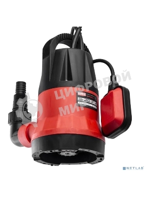 Насос дренажный Hammer NAP250CD 250Вт, 6000л/ч, высота 6м, глубина 7м