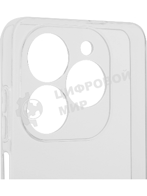 Чехол (клип-кейс) BoraSCO для Tecno Spark 20 72688 прозрачный