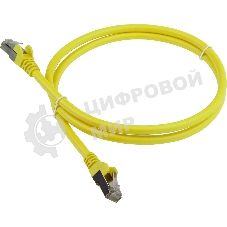 Патч-корд LANMASTER LSZH FTP кат.6, 2.0 м, желтый