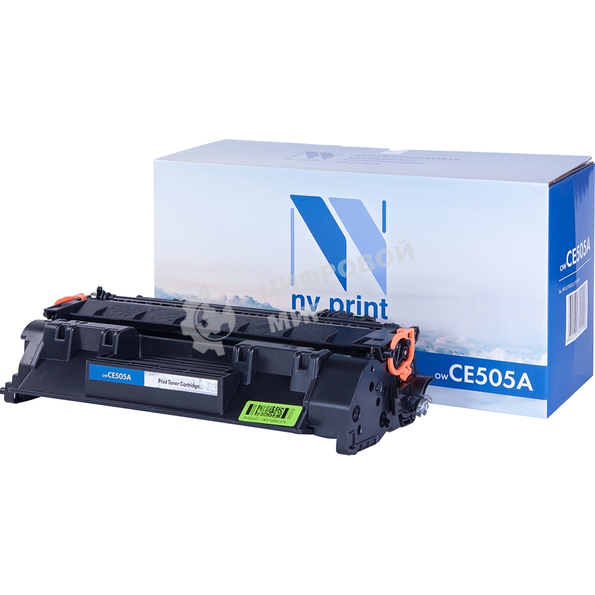 Картридж лазерный NVPrint совместимый HP CE505A для LJ P2035/P2055 (2300k)