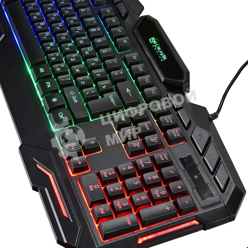 Клавиатура Oklick 700G проводная, USB Type-A, чёрный