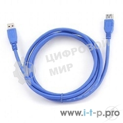 Кабель Gembird PRO USB 3.0 удлинительный 1.8м AM/AF позол. контакты, пакет