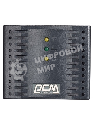 Стабилизатор напряжения Powercom TCA-1200 600Вт 1200ВА черный