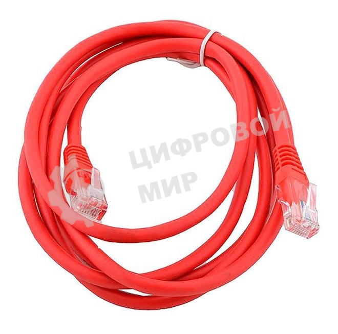 Патч-корд LANMASTER TWT UTP cat.5e, с заливными колпачками, 2.0 м, желтый