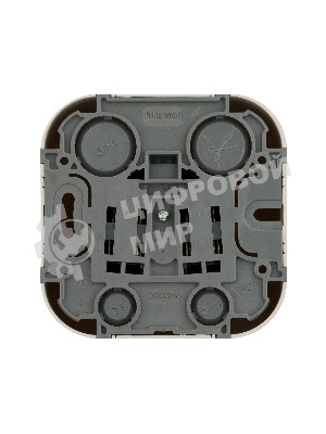 Розетка с заземлением с защитными шторками Legrand 782250 (Слоновая кость)