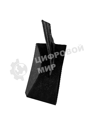 Лопата совковая Сибртех американка, рельсовая сталь, без черенка