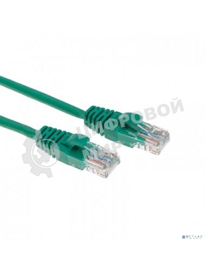 Патч-корд U/UTP Rexant cat.6, RJ45-RJ45, неэкранированный, 26AWG, LSZH, зеленый, 3 м