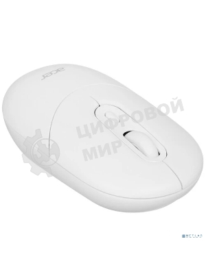Мышь беспроводная Acer OMR301 белый, 1600 dpi, радиоканал, Bluetooth, USB, кнопки - 4